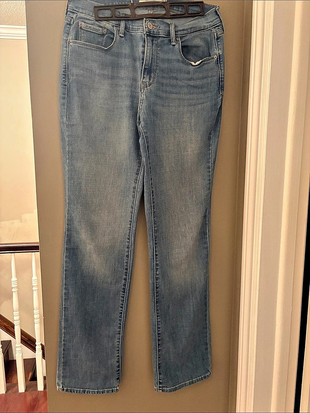 Levi's 505 Straight Leg Jeans in Blue Waist 10